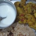 Saima4 का कुकस्नैप जब उन्होंने मिक्स सब्जी (mix sabzi recipe in Hindi) बनाया था।