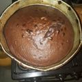 El cooksnap de Aguchiiz CueerviIta .. cuando hizo Torta con postre de chocolate 🍫 y banana.