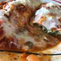 El cooksnap de Constanza Di Luca cuando hizo Canelones de espinaca, ricota y queso.