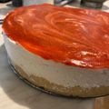 Juhász Ákos Cooksnap-ja, amikor elkészítette a(z) Epres sajttorta sütés nélkül receptet.