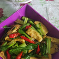 Cooksnap dari Mommy Nadhifa untuk resep Cah Sawi Tahu Saus Tiram