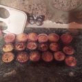 El cooksnap de Luciana Martínez cuando hizo Muffins de limón con salsa de frutos rojos.