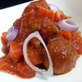 Lyii G's cooksnap of when they made in my world, worlds best meatballs!.