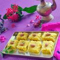 Neeti Patel's cooksnap of when they made તિરંગી કોકોનટ બરફી (Trirangi coconut Barafi Recipe In Gujarati).