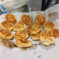 Cooksnap από Anastasia στη συνταγή Αλμυρά ρολά σφολιάτας σαν πίτσα