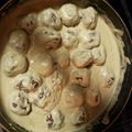 chrnguye's cooksnap of when they made Swedish Meatballs.