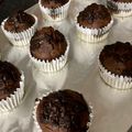 El cooksnap de Maruxaotero cuando hizo Cupcakes de chocolate fit.