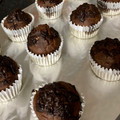 El cooksnap de Maruxaotero cuando hizo Cupcakes de chocolate fit.