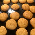 El cooksnap de Stefani cuando hizo Galletitas de polenta.