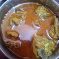 Sampa Chandra's cooksnap of when they made আলু দিয়ে মুরগির ঝোল (Chicken Aloo jhol)recipe in Bengali.