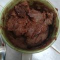 El cooksnap de Nicole B Camacho C cuando hizo Mug cake de chocolate SIN HUEVO.