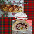 El cooksnap de Monik cuando hizo Pan de Jamón.