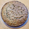 El cooksnap de Maria Alejandra Belziti cuando hizo Torta de trocitos de chocolate y dulce de batata 🎂 Torta combinada.