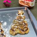 Cooksnap de تيرا من كوكباد sur la recette Sapin feuilleté au nutella 🎄🎅