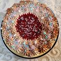 El cooksnap de Elizabeth_Andrea cuando hizo "Tiramisú" de frambuesas 🎂.