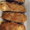 El cooksnap de Toni Córdoba Mendoza cuando hizo Berenjenas rellenas de carne - Thermomix. Apto para diabéticos.