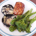 Petra Malá's cooksnap of when they made Duck breast ‘yakitori’ with garlic mushrooms and tender stem broccoli.