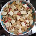 El cooksnap de Nancy cuando hizo Revuelto gramajo como me lo enseñó mi mamá.