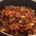 El cooksnap de Kika cuando hizo Bacalao a la Vizcaína.