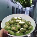 Cooksnap của Ngoc Nam Doan khi họ làm theo món Cookie trà xanh hình quả kiwi