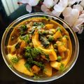 Anitha (Annie) 's cooksnap of when they made Aloo muttor ki sabji.