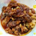 Cooksnap Salina Jalaludin semasa beliau membuat Ayam Masak Merah.