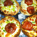 El cooksnap de Angel Prada cuando hizo Pizzas individuales.