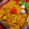 Sonali Banerjee's cooksnap of when they made মুড়ো ঘন্ট (muro ghonto recipe in Bengali).