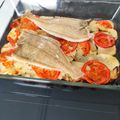 El cooksnap de Aniña22 cuando hizo Gallo al horno con patatas, tomate y cebolla asados.