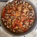 El cooksnap de antonio cuando hizo | Paella de conejo y caracoles | J.M. García.