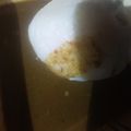 hafsycakes nd more's cooksnap of when they made Tuwon Masara Miyan kuka(Corn meal swallow).