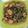 Cooksnap dari tanti_js untuk resep Tumis Tauge Tahu Segitiga Coklat Daun Kucai