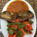 El cooksnap de francisco cano guerao cuando hizo Albacoreta de la Almadraba, en fritada cartagenera.