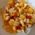 Kulsoom Bukhari's cooksnap of when they made Fruit Chat.