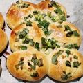 白白 的 蔥花麵包Spring Oinon Bread cooksnap