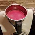 El cooksnap de Maria Gonzalez cuando hizo Crema Fría de Remolacha Thermomix.