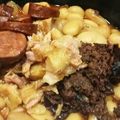 El cooksnap de Pilarica cuando hizo Fabada asturiana.