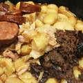 El cooksnap de Pilarica cuando hizo Fabada asturiana.
