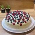 H.- L. Évi Cooksnap-ja, amikor elkészítette a(z) Pudingos erdei gyümölcs torta receptet.