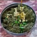  ~Sushma Mishra Home Chef का कुकस्नैप जब उन्होंने सरसों का साग बनाया था।