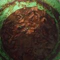 Cooksnap Sylvia Yaya semasa beliau membuat Daging Masak Hitam.