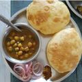 Jayakrite Kande's cooksnap of when they made Choley Bhature.