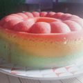 Cooksnap dari Ms.Khakhameals untuk resep Bolu Kukus Pelangi