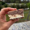 Cooksnap από Erica Ntaoutidou στη συνταγή Παγωτό σάντουιτς βανίλια σοκολάτα
