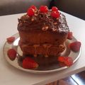 El cooksnap de Mafe Bernal cuando hizo Postre de chocolate.