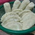 Cooksnap dari riska falent untuk resep Pempek Pistel (tanpa ikan/dos)