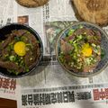 王金陞 的 月見牛排丼飯 cooksnap