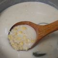 Cooksnap zaharah hushin semasa beliau membuat Bubur jagung.