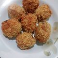 Cooksnap dari Azizah Rayariza untuk resep Bola Tahu Rambutan