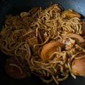 Cooksnap Azyyati Zakaria semasa beliau membuat Mee Goreng Mamak Simple.